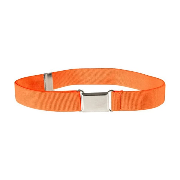 Justerbara elastiska canvasbälten för pojkar flickor enfärgad stretch västerländskt bälte barn midjeband cummerband typ 1 Length 35-75cm Type 15