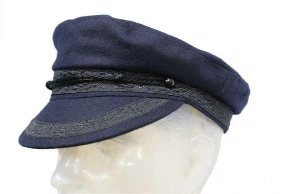 [LCS]Cap Gresk Fisker Yachtsman Jeremy Corbyn Hatt Navy X-Large