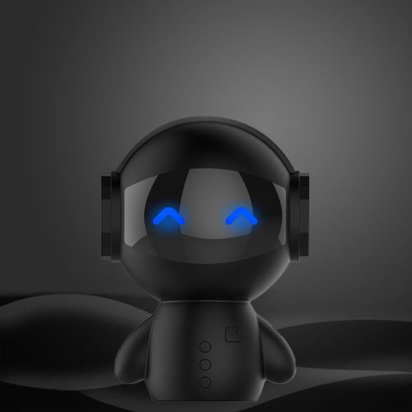 Mini Robot Soundbox Bluetooth Høyttaler Streamium Senter AUX TF