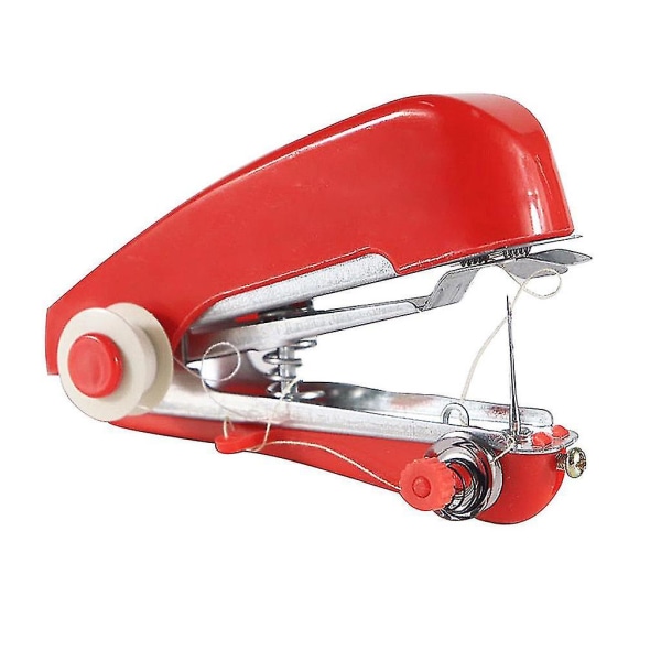 Liten manuell symaskin portabel mini symaskin manuell