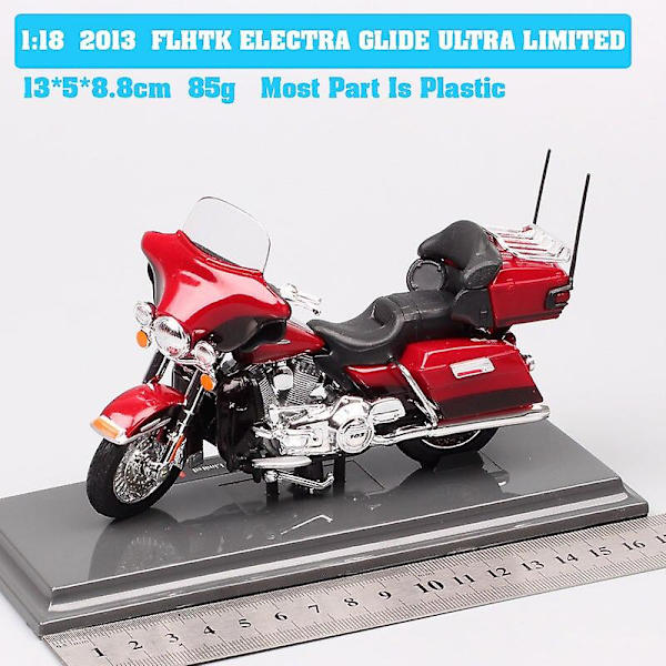 1/18 Mittakaavan Maisto 2013 Flhtk Electra Glide Ultra Limited Touring Moottoripyörä Diecast- ja Leluajoneuvot Cruiser Pyörä Lelu Lapsille Pojille