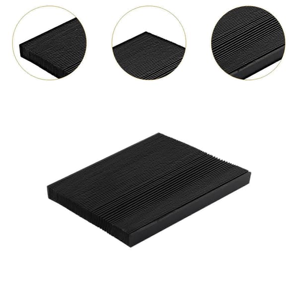 [LCS]CNC-maskin dragspelskydd töjbart till 1,5M flexibelt fräsmaskinskydd 18.5cm