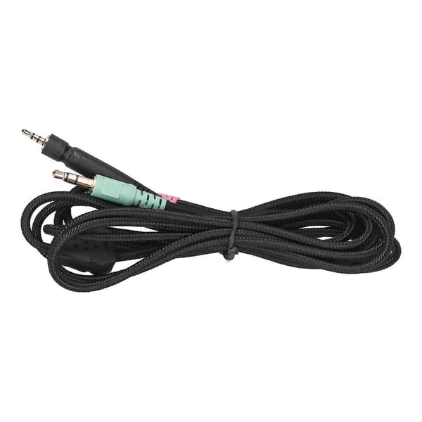 Lydkabel til gaming-headset kompatibelt med Sennheiser G4ME ONE/GAME ZERO/PC 373D/GSP350