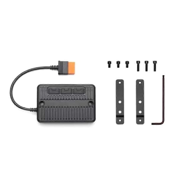 For DJI Power Solarpaneladaptermodul (MPPT) Power 1000/2000/500 Tilbehør Black