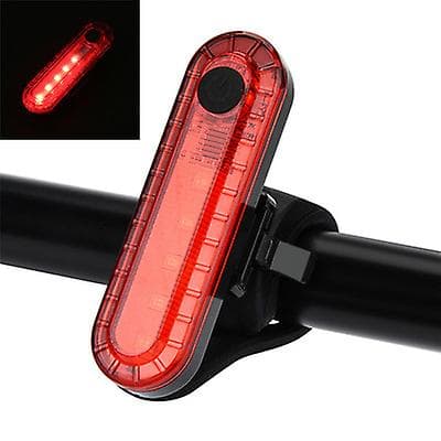 [LCS]2 stk. USB oppladbart LED sykkelbaklys red light
