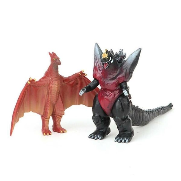 Godzilla 2 King of the Monster Shin Kaiju Gigan Ghidorah 10 st Set leksak