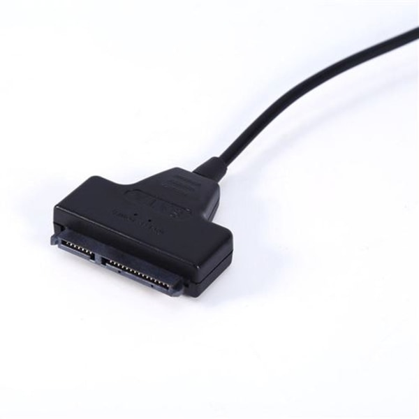 SATA 7 15 22-stifts till USB 2.0-kabeladapter för 2,55 hårddisk hårddisk