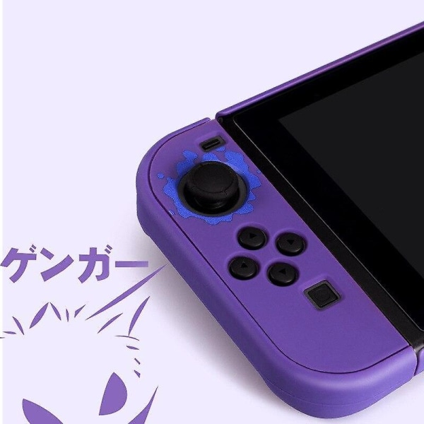 Coque hölje tillbehör för nintendo switch case skin cover shell joy con joycon spelgrepp rosa söta hårda skyddskontroller Green