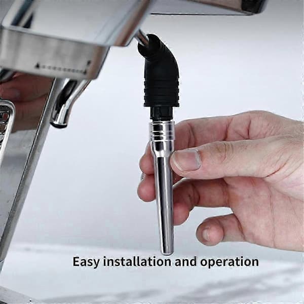 2 stk. dampdysespisser for espressomaskiner, kompatible med EC680/EC685, EC9335, ECP3420, ECO310-modeller silver
