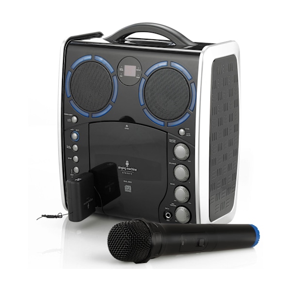 Trådløs Mikrofon Karaoke Bluetooth Mikrofon, Trådløs Professionel Håndholdt Trådløs Mikrofon og Modtager, Trådløs Mikrofon til Sang