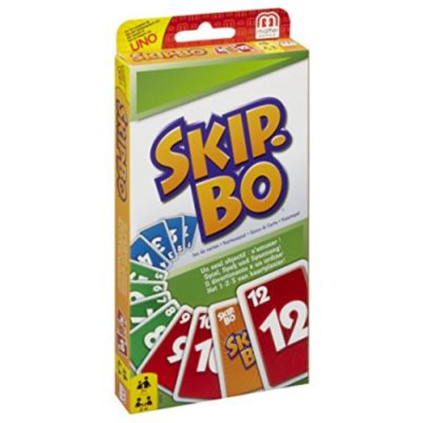 Mattel - kortspel - skip-bo