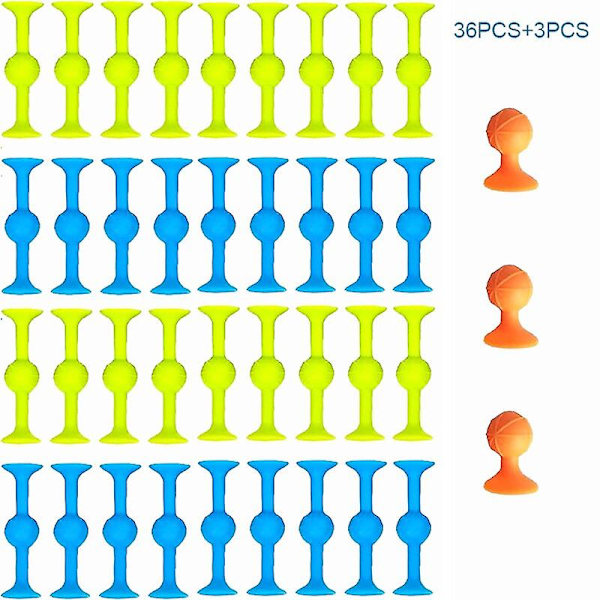 Vuxna Barn Ny Dartspel Sugpropp Dart Trickshot Set Popdarts Inomhus Utomhus Stressavlastande Leksak 36pc For Children