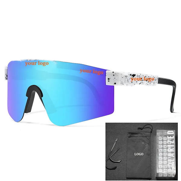 Twooo 1147 Vipers Solbriller Designer Oversize Cykling Briller Mænd Udendørs Sports Solbriller C24