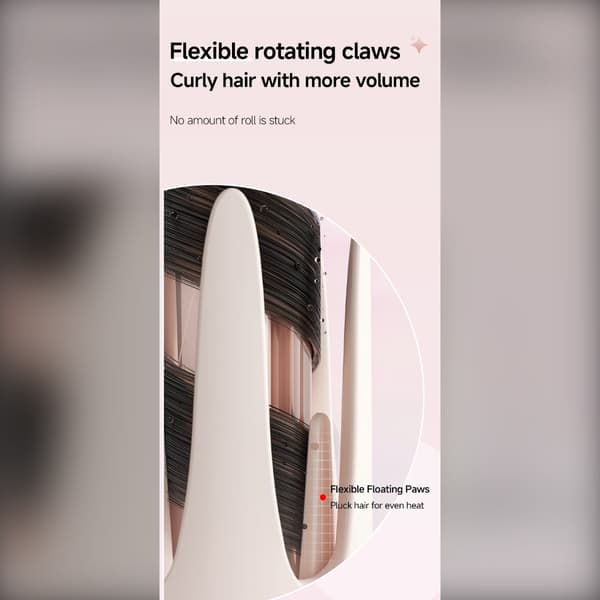Automatic Curling Iron: Easy Waves with Adjustable Temperature and Smart Features 928