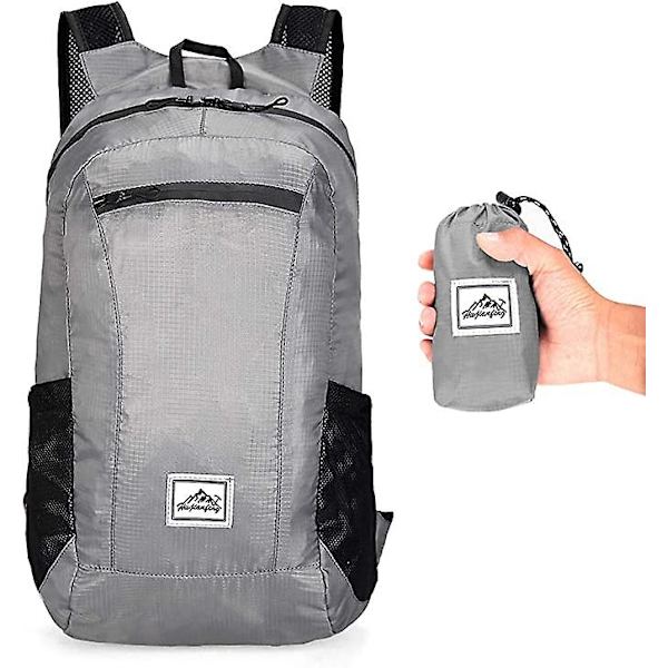 [LCS]Vikbar ryggsäck Gray