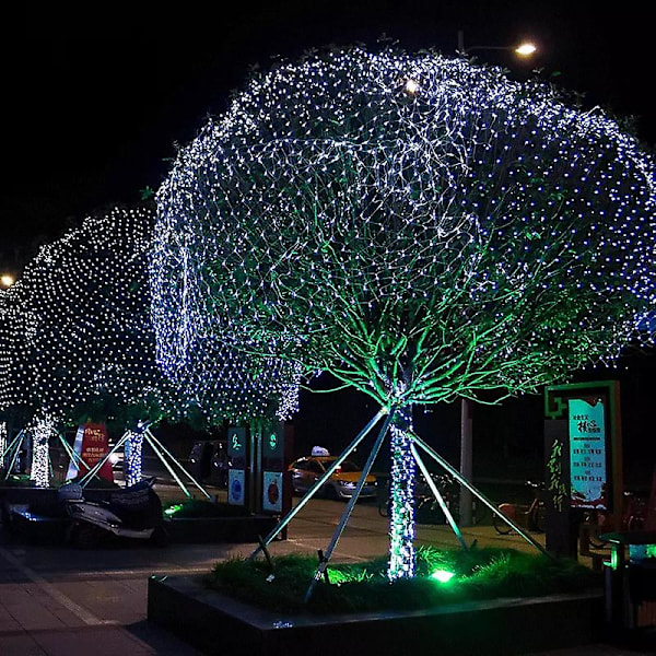 3*2m LED Net Lys Udendørs Vandtæt Fiskenet Lys Juledekoration Amerikansk Standard Britisk Standard Europæisk Standard Hotel Bryllup Dekoration