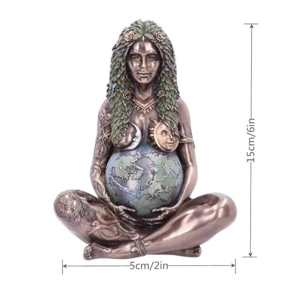 Millennial Gaia -patsas, Luontoäiti Maa Raskaana oleva Gaia-jumalatar