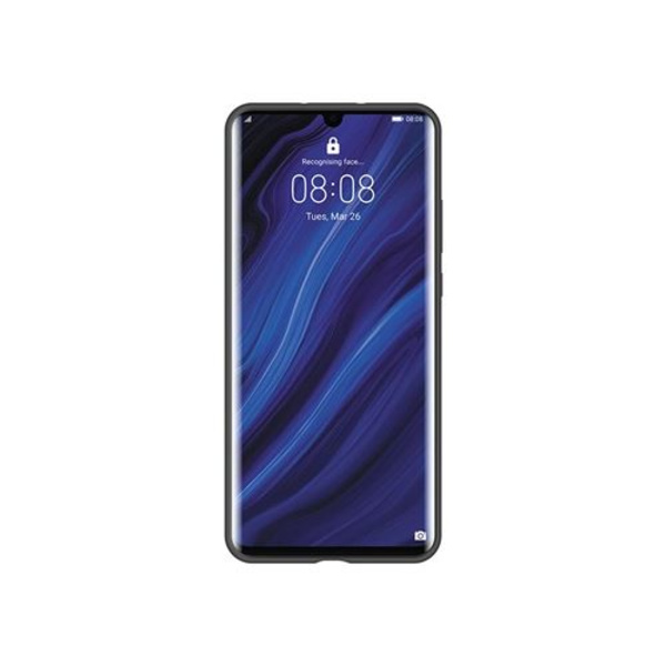 Huawei Sort Silikone Hårdt Cover til P30 Pro