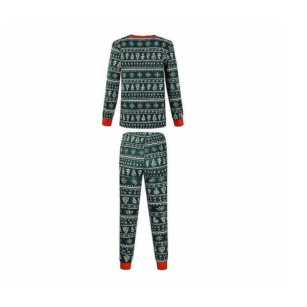 Jul Familj Julgran Tryck Pyjamas Matchande Set Dad L