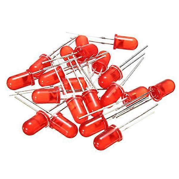 [LCS] 100 stk. 5 mm Mitting Diode Flerfarget Mitting Diode LED Lysdiode 5 mm Diode