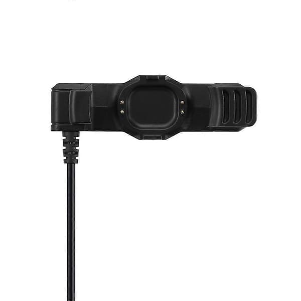 Til Forerunner 225 Bærbar Ur Oplader Line Clip Stand Oplader Ledning Vugge Black