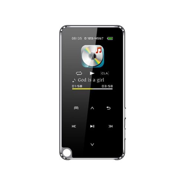 M25 Bluetooth 5.0 HiFi 64G ROM MP3 ljudspelare Svart