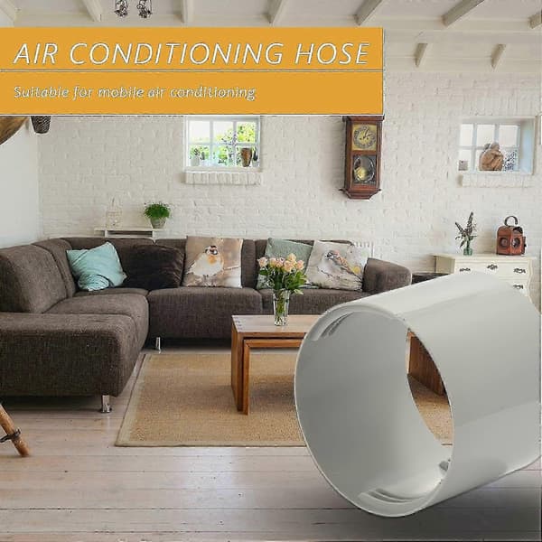 13 cm PVC flexibel avloppsavgasslang för mobil luftkonditionering