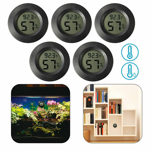 Digital Termometer Hygrometer Luftfuktighet