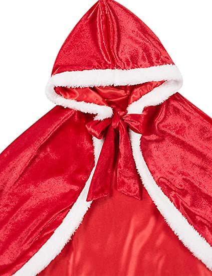 [LCS]Prinsesse Hætte Kappe Kostume red 130cm