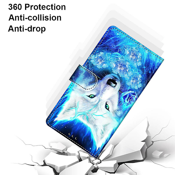Fodral för Nokia G20/g10 Målat Flipfodral Magnetiskt Skal