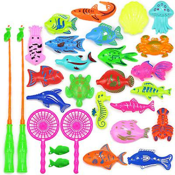 Magnetiskt Fiskespel Poolleksaker för Barn style1