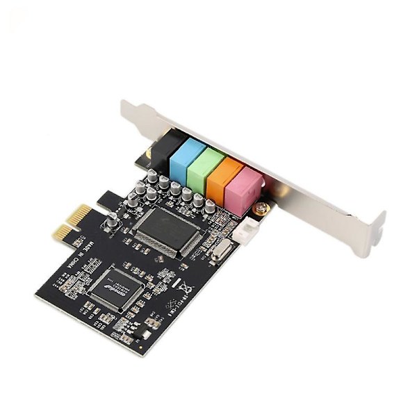 Pci Express X1 Pci-e 5.1ch Cmi8738 -piirisarjan digitaalinen äänikortti