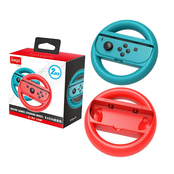 2 st Vänster & Höger För Nintendo Switch Tillbehör Racing Ratt Kontroller Joycon Handtag Hållare Grepp