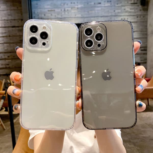 [LCS] iPhone 13 Pro -puhelinkuori - läpinäkyvä silikonisuoja