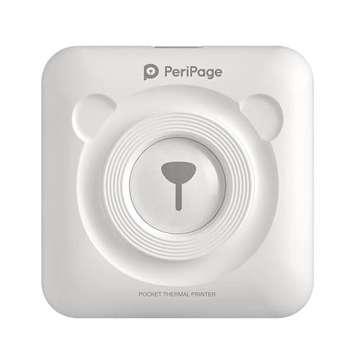 [LCS] Mini bærbar Peripage Bluetooth termisk skriver med 10 ruller