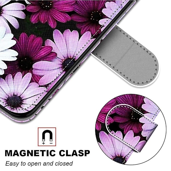 Etui til Nokia G20/g10 Malet Læder Cover Magnetisk Lukning -