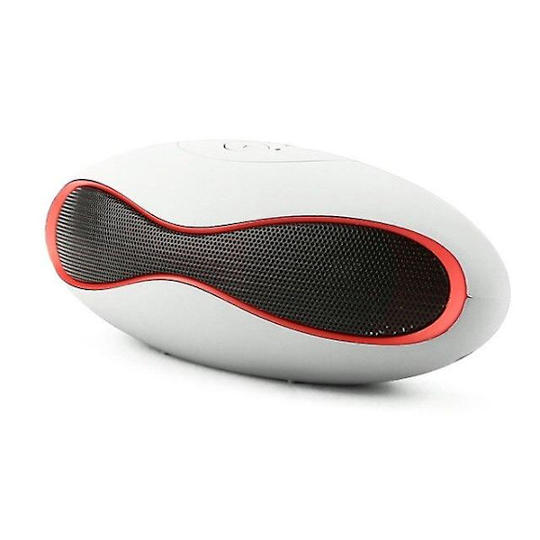 Kannettava langaton Bluetooth-kaiutin 3D-äänijärjestelmä Stereo-musiikkikaiutin Mini TF Super Bass -pylväs Akustinen tilaääni White