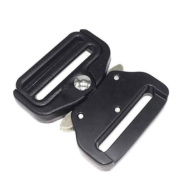 Hurtig sideudløser metalspænde til 38 mm webbing DIY tasker bagage sy tilbehør