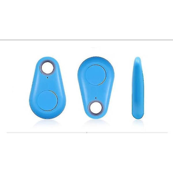 Nøkkelringformet Smart Bluetooth Anti-Mist Enhet GPS Tracker (Svart)