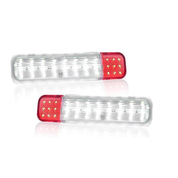 [LCS]1Par LED Dörrpanel Belysning för Chevy Silverado GMC Sierra Yukon Hummer H2 Escalade Interiör