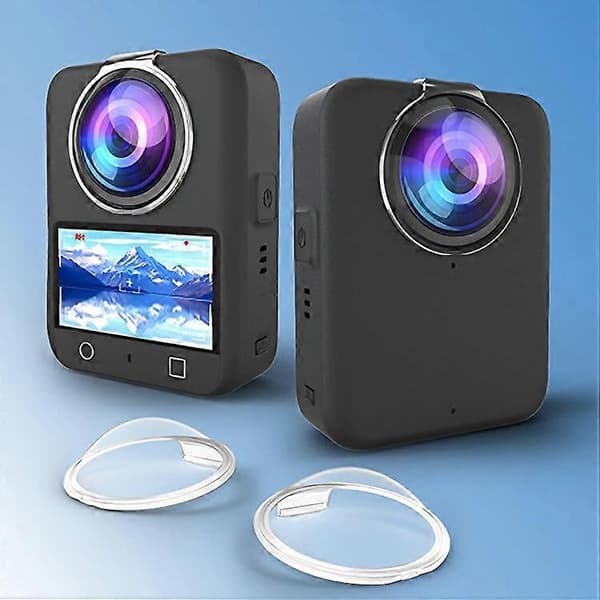 [LCS] För DJI Osmo 360 PULUZ Linsskydd PC Skyddsfodral (Transparent) Transparent
