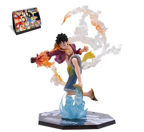 [LCS]Delikat Animation One Piece Combat Luffy PVC Action Figur Samleobjekt