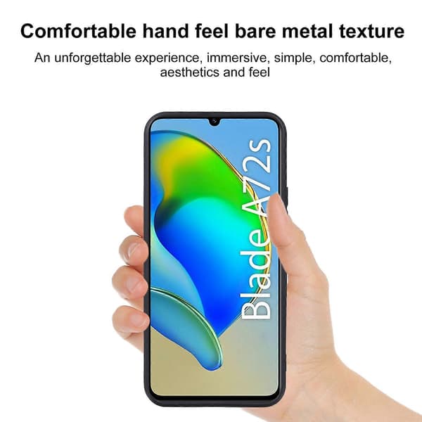 TPU-puhelinkotelo Black For ZTE Blade A72s