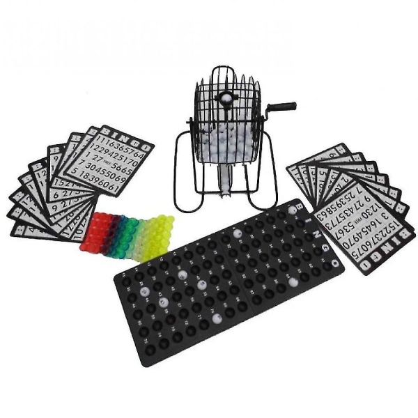 Festbordsspel Deluxe Bingospel Set med 18 kort