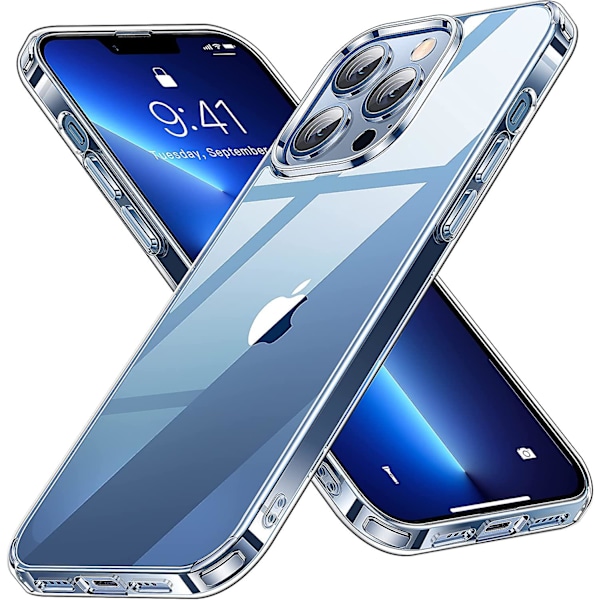 Kirkas Crystal Clear -suojakuori iPhone 13:lle iphone13