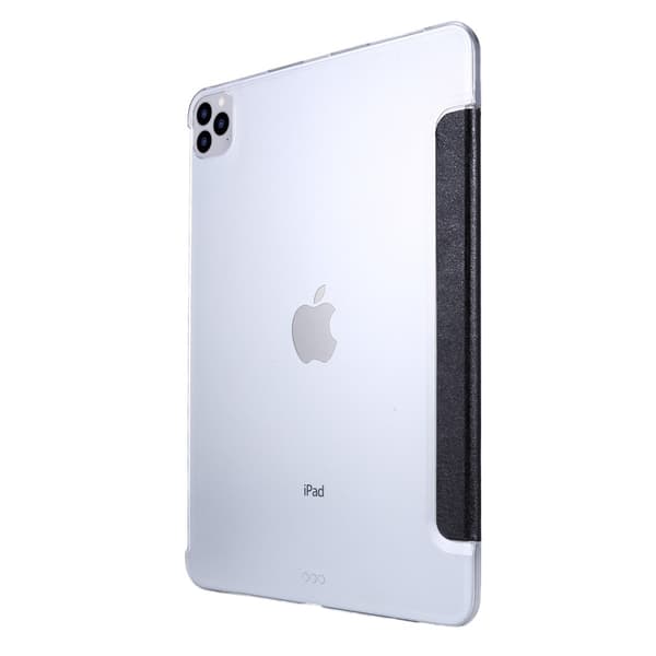 iPad Air 2025-2020 / Pro 11 Cover Tri-Fold Cover Sort Black Svart