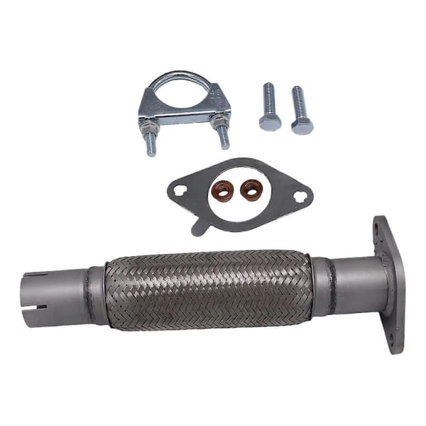 [LCS] Front fleksibelt eksosrør kompatibelt med Ford Focus 1.4i 1.6i MK1 1998-2005 Robust