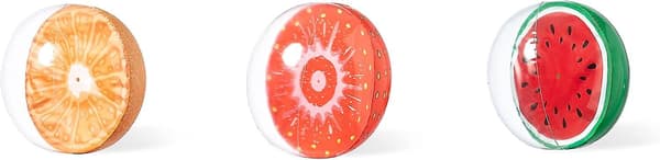 Fruktformet oppblåsbar strandball orange