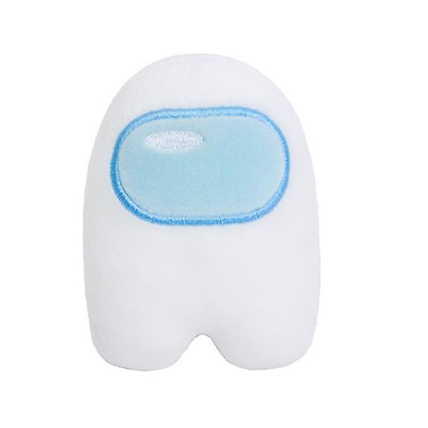 Among Us Plyschleksak Fyllda Dockor Söt Mjuk Figur För Barn 10cm White