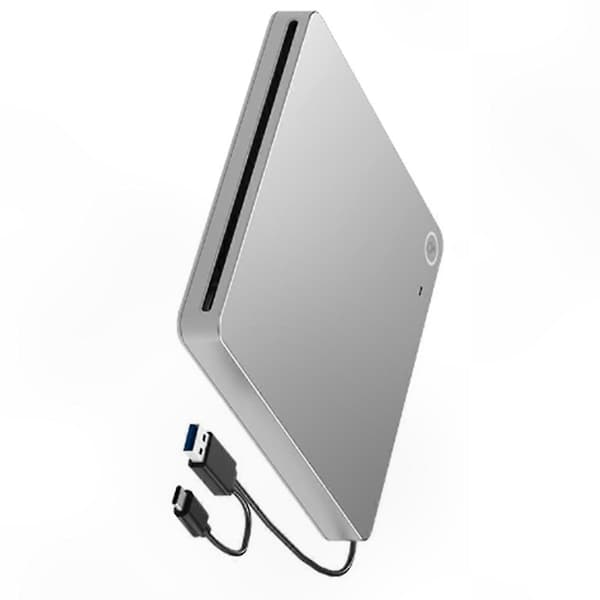 [LCS] Ekstern Blu-ray DVD-enhed, USB 3.0 og Type-C CD DVD-afspiller til bærbar og PC
